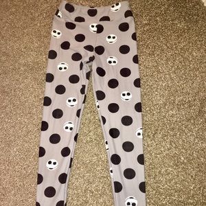 LulaRoe JACK SKELLINGTON TWEEN leggings!